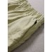 Fitted Green Embroideried Lace Patchwork hot pants Summer